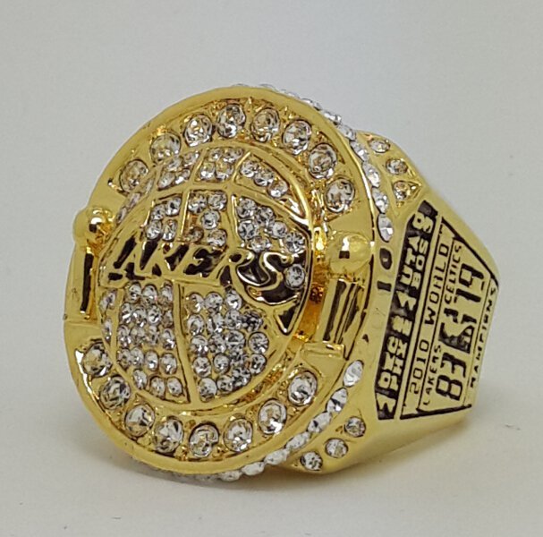 Los Angeles Lakers 2010 Basketball Kobe Bryant Dynasty championship ring NBA size 10 Nice Gift