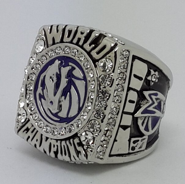 Dallas Mavericks 2011 Kidd Basketball championship ring NBA size 10 Nice Gift