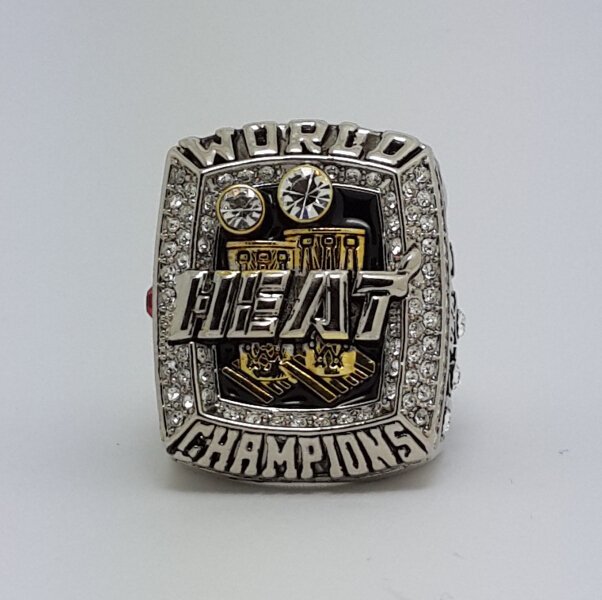 Miami Heat 2013 WADE Basketball championship ring NBA size 10 Nice Gift