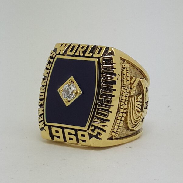 New York Mets 1969 world series championship ring baseball MLB size 9-14 Back Solid