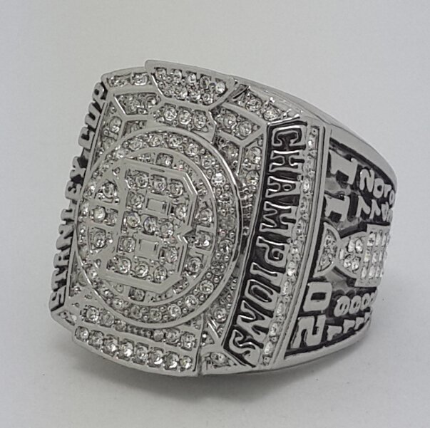 Boston Bruins 2011 Stanley Cup championship ring CHARA size 11 US Back Solid
