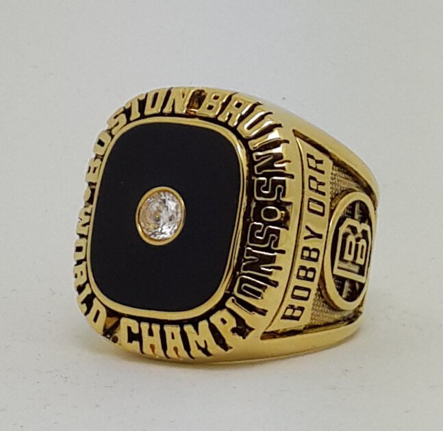 Boston Bruins 1970 Stanley Cup championship ring BOBBY ORR size 9-14 US Back Solid