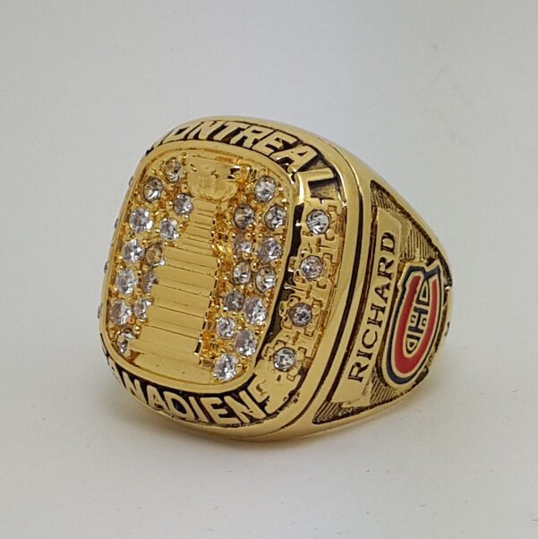 Montreal Canadiens 1960 Stanley Cup championship ring RICHARD size 9-13 US