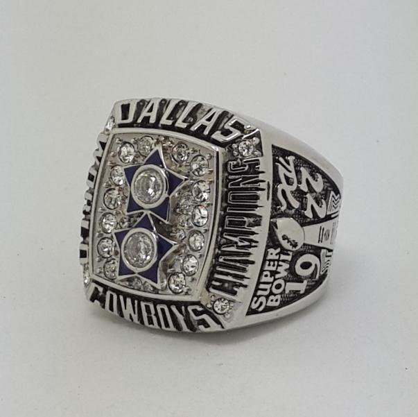 High Quality 1977 Dallas Cowboys XXVII Super bowl championship ring STAUBACH size 9-14 Back Solid