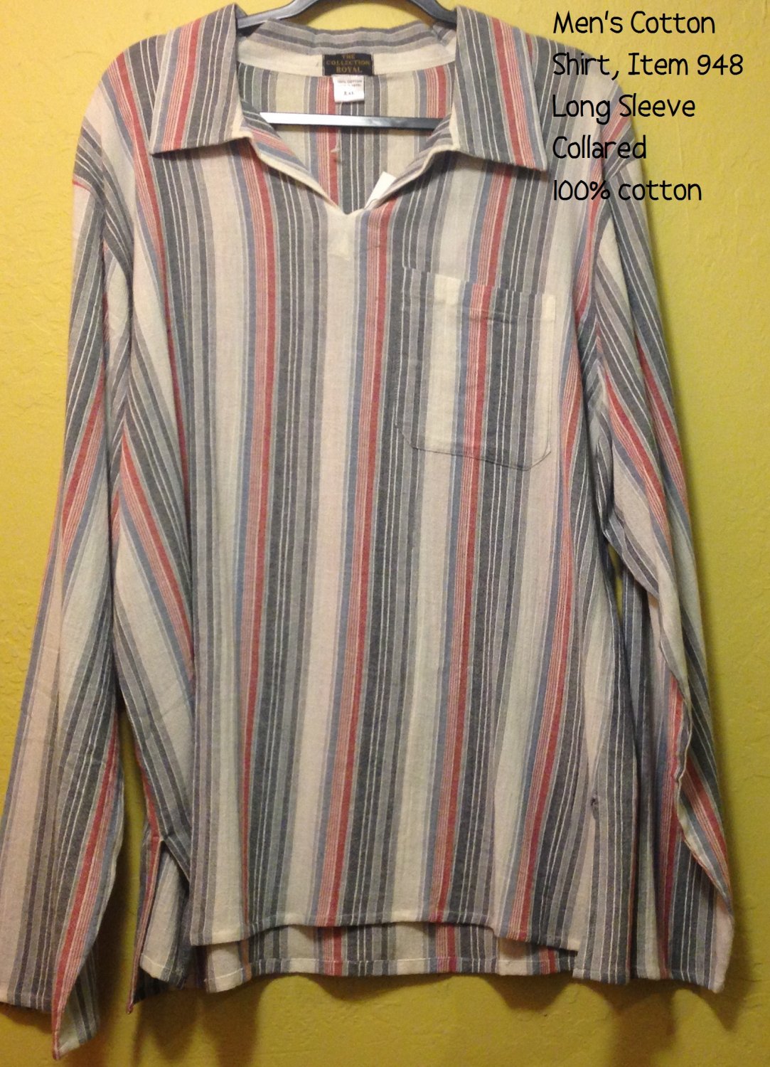 SHIRT, Cotton Men's Shirt