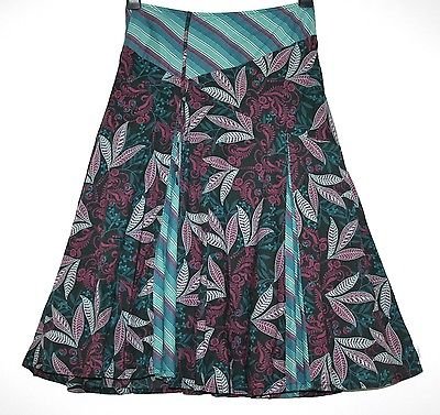 *FAT FACE* PRETTY COTTON Â GODET SKIRT SIZE 8/10