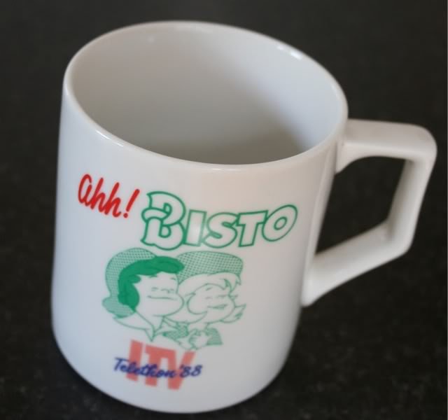1988 AHH! BISTO KIDS Â ITV TELEPHON 88 MUG