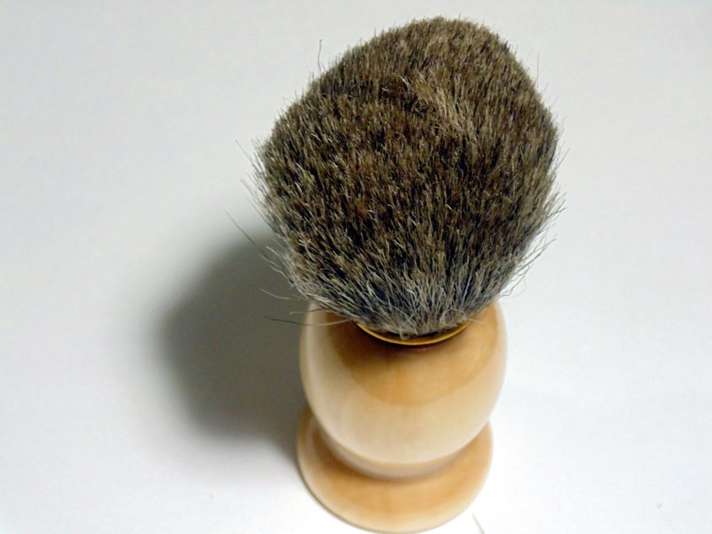 Best Silver Tipped BADGER Hair Shaving Brush with Wooden Wood Handle
