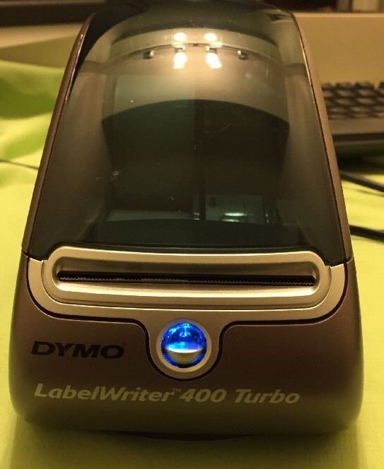 Dymo Label/Writer 400 Turbo Label Thermal Printer with wall charger and USB