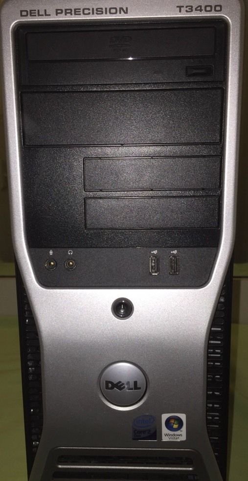 Dell Precision T3400 Core2Duo E6550 @ 2.33GHz/4GB/No HDD/NoOS/DVD ROM