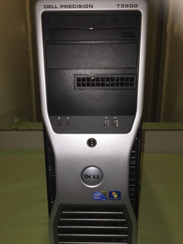Dell Precision T3500 Intel Xeon W3530 @2.80GHz/4GB RAM/No HDD/No OS/DVD+ -RW