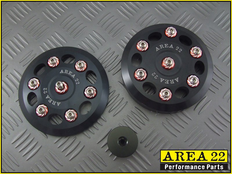 Area 22 2014 2015 Honda MSX125 Grom CNC Aluminum Engine Cover Dress Up Set Black