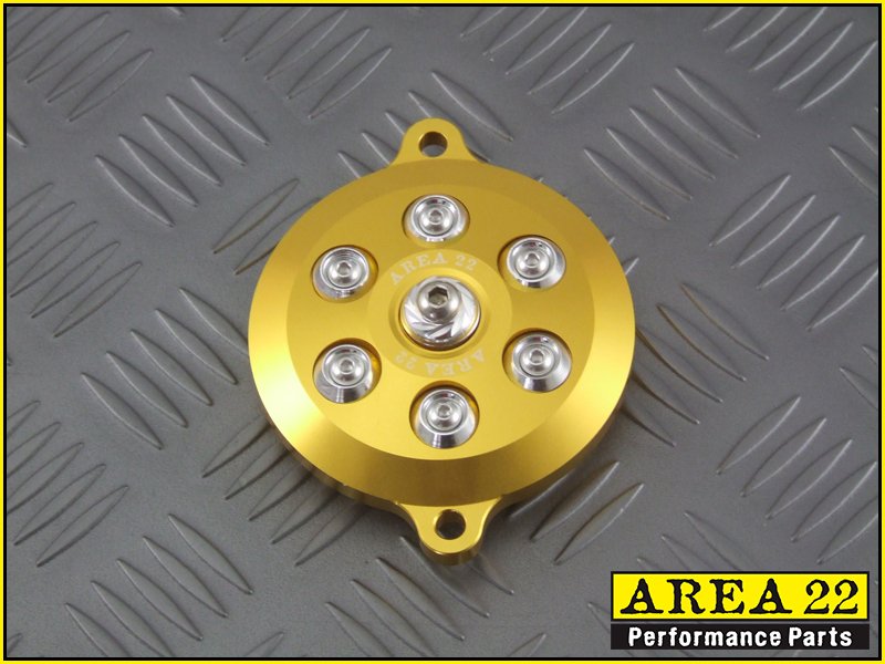 Area 22 2014 2015 Honda MSX125 Grom Cam Cover Engine Dress Up Gold