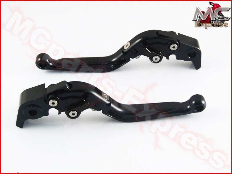 Folding Extendable Adjustable Levers Ducati S4RS 2006 - 2008 Black