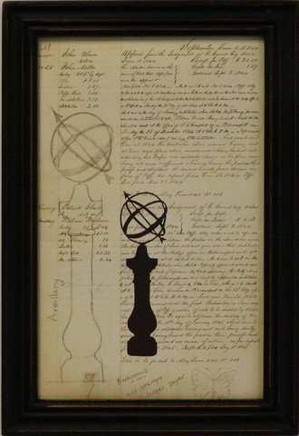 Silhouette Document Armillary