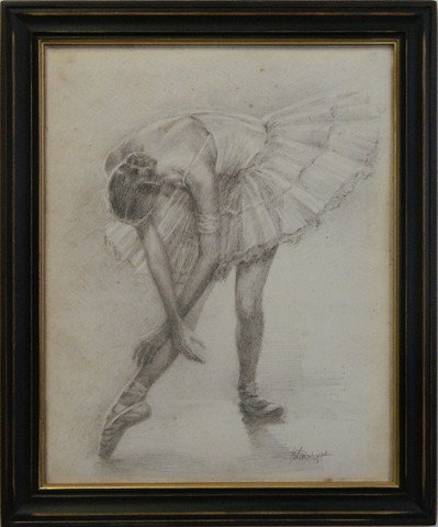 Antique Ballerina Study II