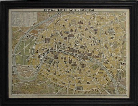 Copy of Vintage Paris Map