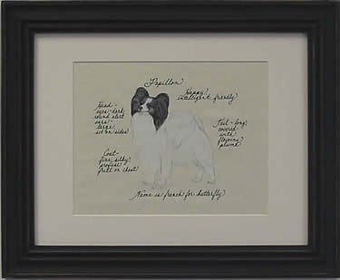Papillon, Black & White