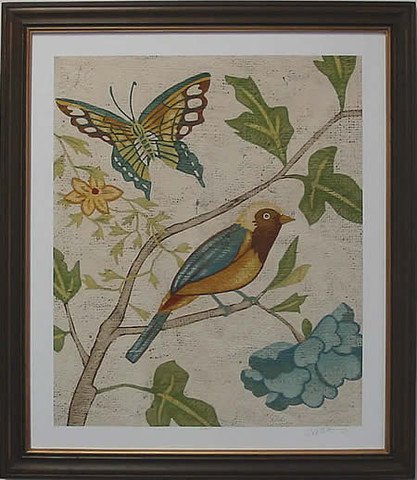 Antique Aviary III