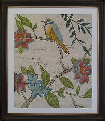 Antique Aviary IV