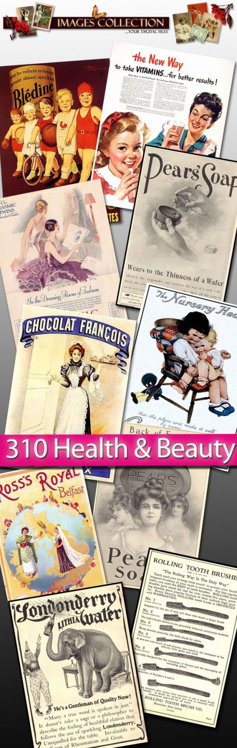 Digital collection Health , Beauty Img. cream ads soap