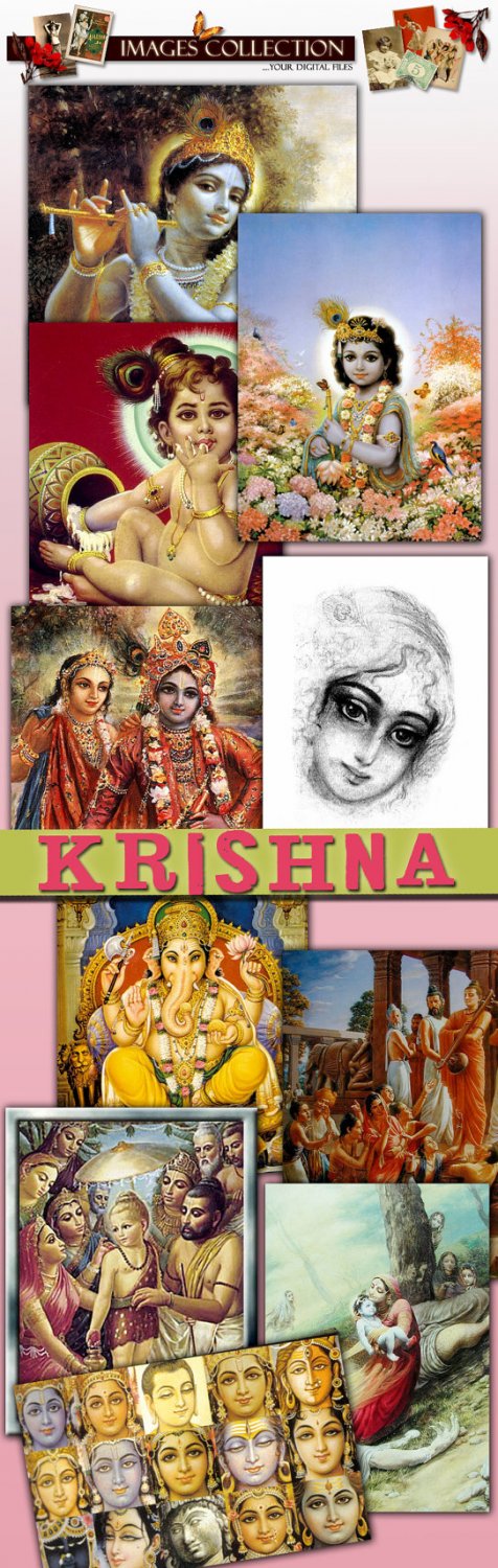 Digital KRISHNA 577 Img. cards