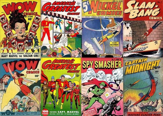 FAWCETT 147 WOW Comics DVD Nickel America's Ibis Bulletman Spy Smasher
