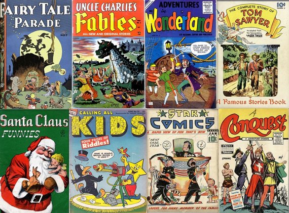 DVD Golden Age STORYBOOKS Comics Fairy Tales Fables Classics Stories-Dell 4C Ziff