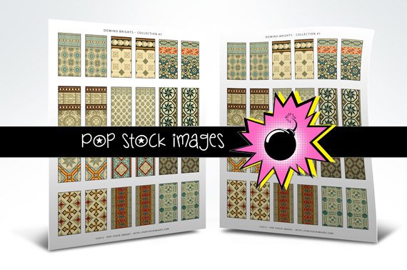 print Digital Domino Collage Sheet-print Tiles for Domino Jewelry-Domino Craft Projects print