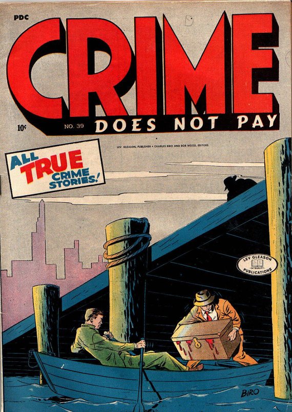 DVD Golden Age CRIME & JUSTICE Detective Comics Crime Does Not Pay Prison