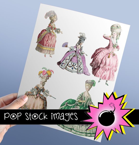 Marie Antoinette Style Image Collection