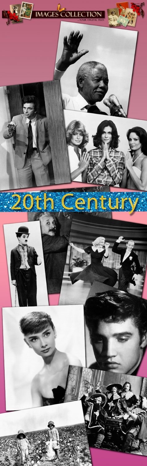 History 20th Century selection famous people celebrity actresses events world