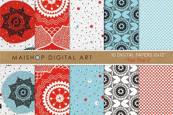 Digital Paper Pad Thai II