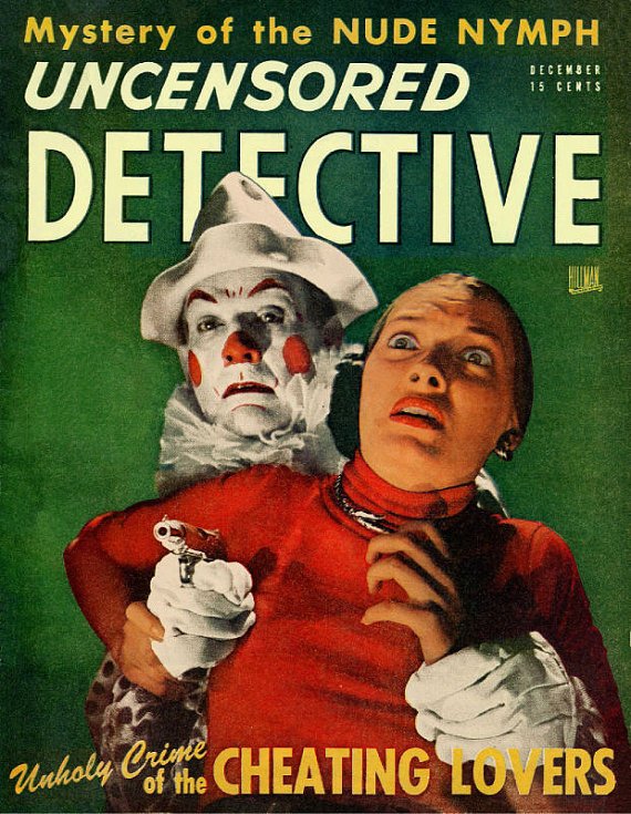 DVD Pulp Magazines vintage print