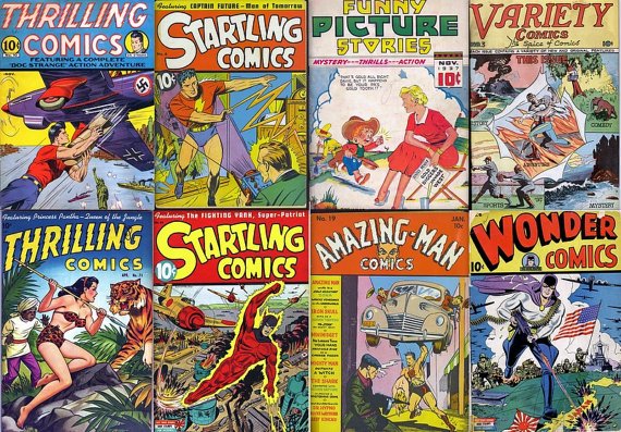 Better STARTLING THRILLING Wonder Comics DVD (Golden Age Vol 2) Centaur Croydon