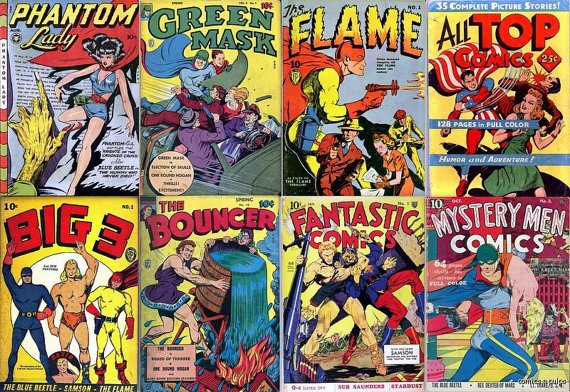 FOX FEATURE Comics DVD (Golden Age Vol 11) Mystery Men Big 3 Top Phantom Lady