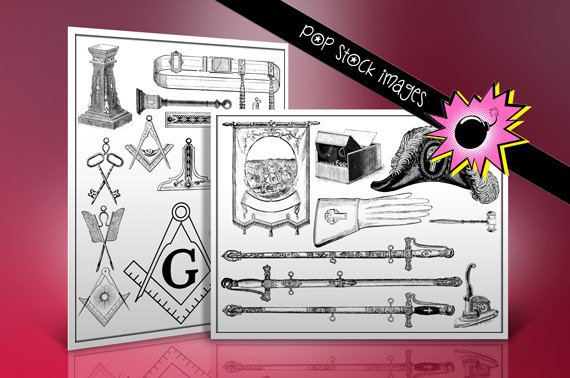 Masonic Symbols Digital Img.