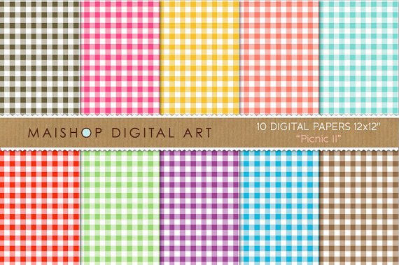 Digital Paper - Picnic II