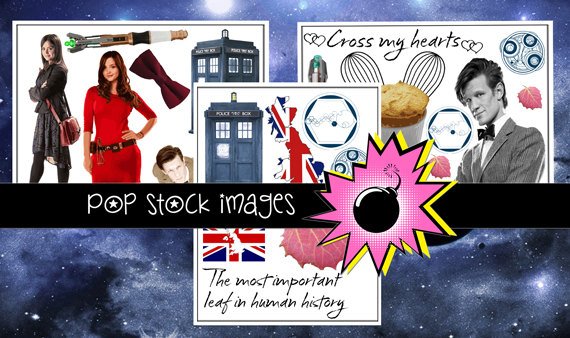 Doctor Who Collage Sheets-Set of 3-Doctor Who