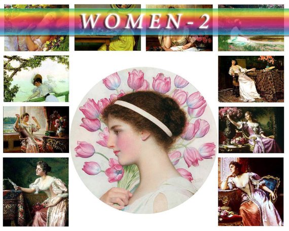WOMEN-2 251 vintage print