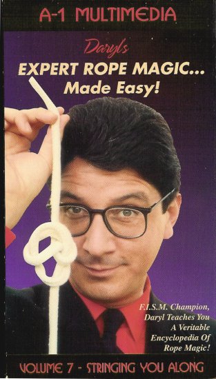 Daryl's Expert Rope Magic Made Easy vol 7 VHS
