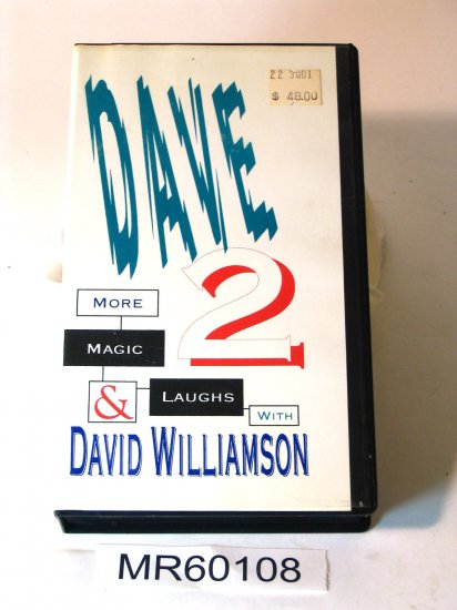 David Williamson Dave 2 More Magic and Laughs VHS