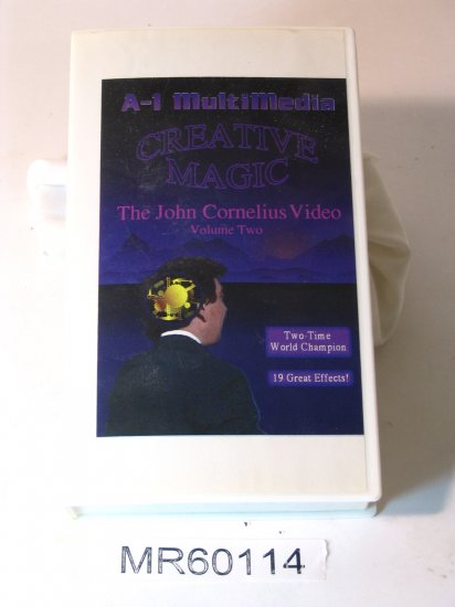John Cornelius Creative Magic vol.2 (19 effects) VHS