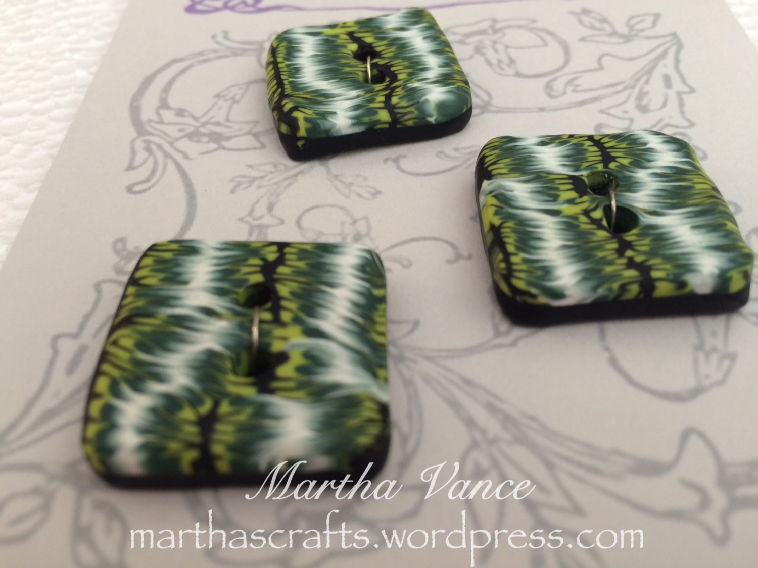 Green Static Buttons