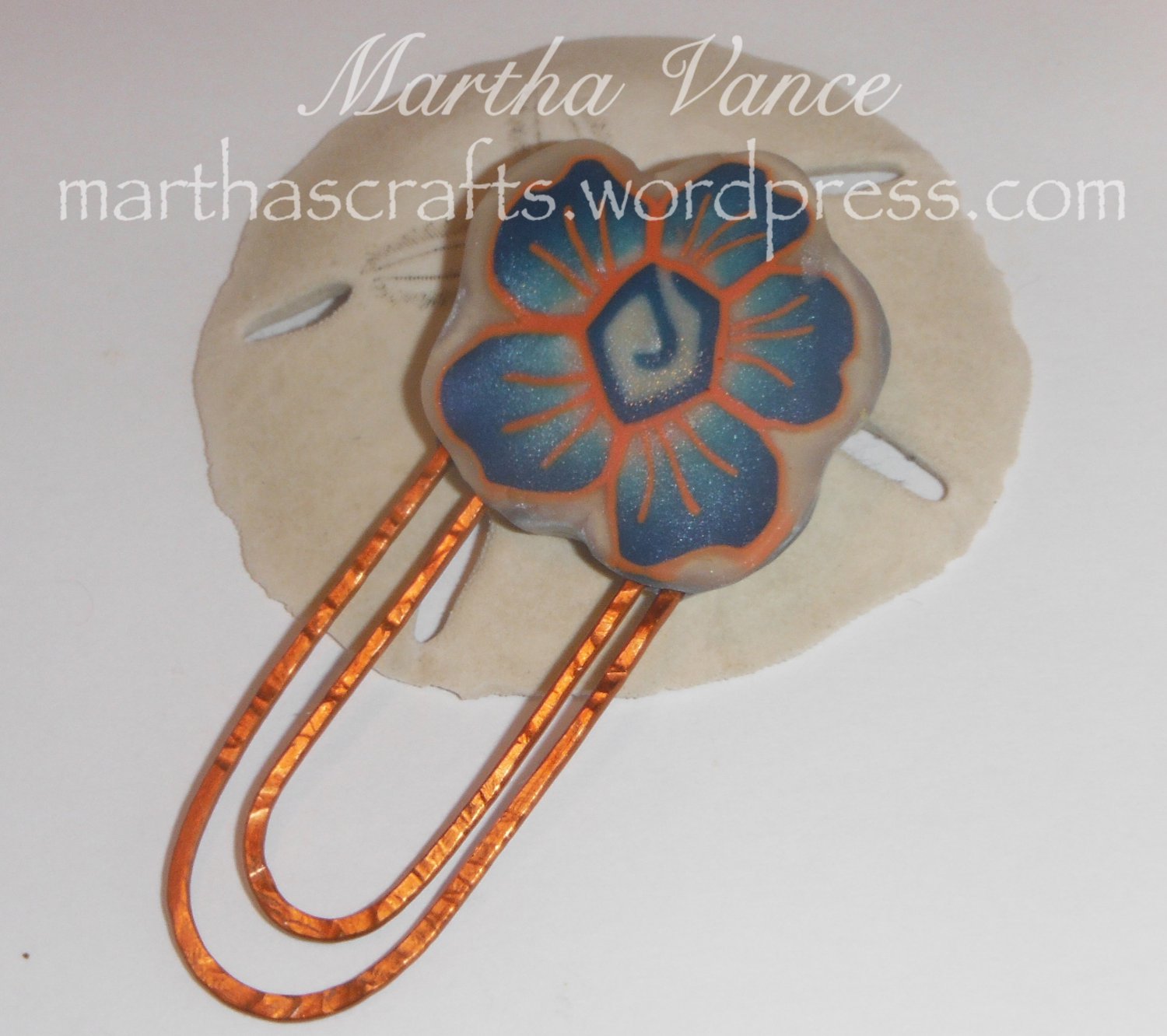 Polymer clay Bookmark