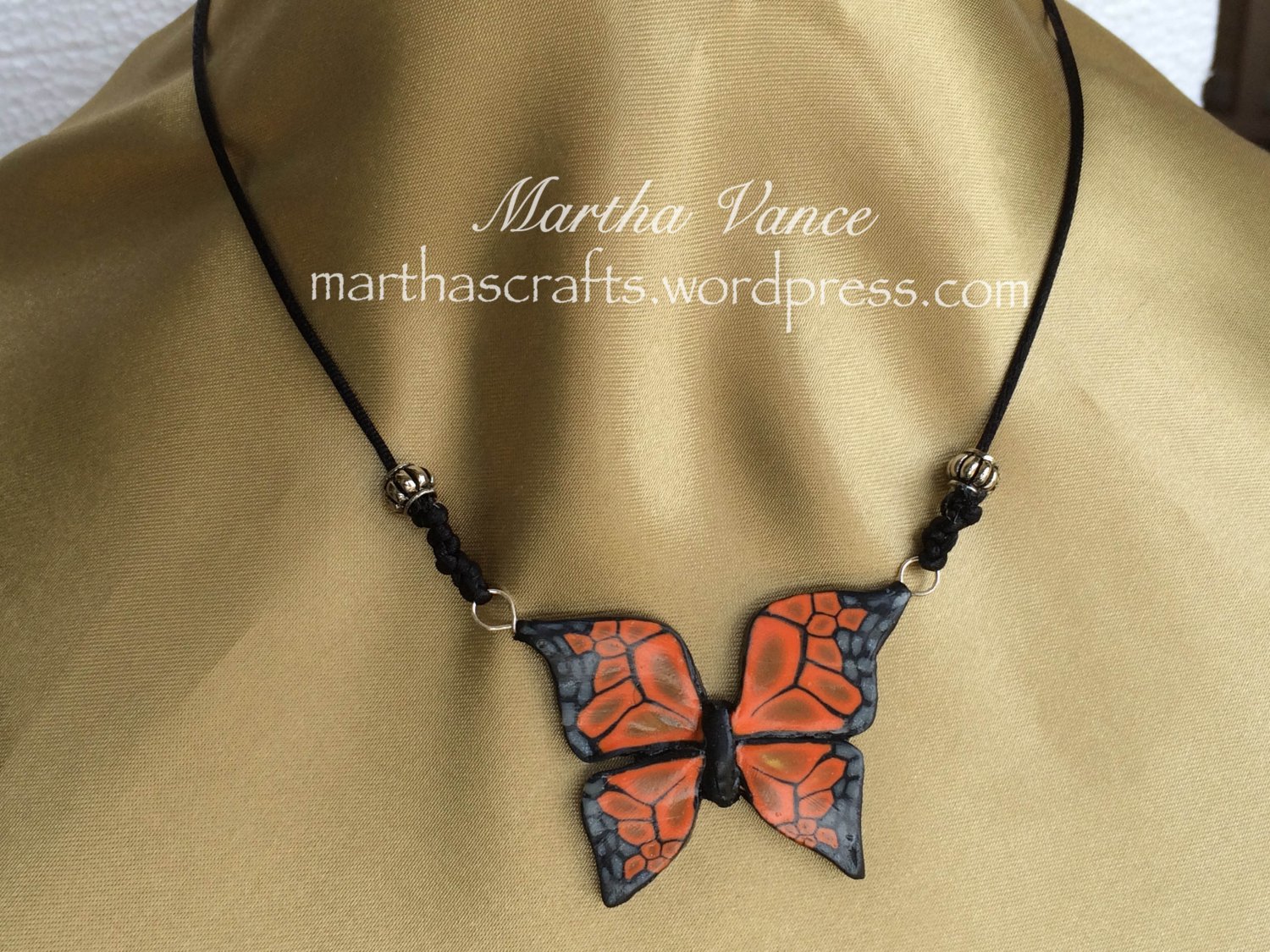 Monarch Butterfly Necklace