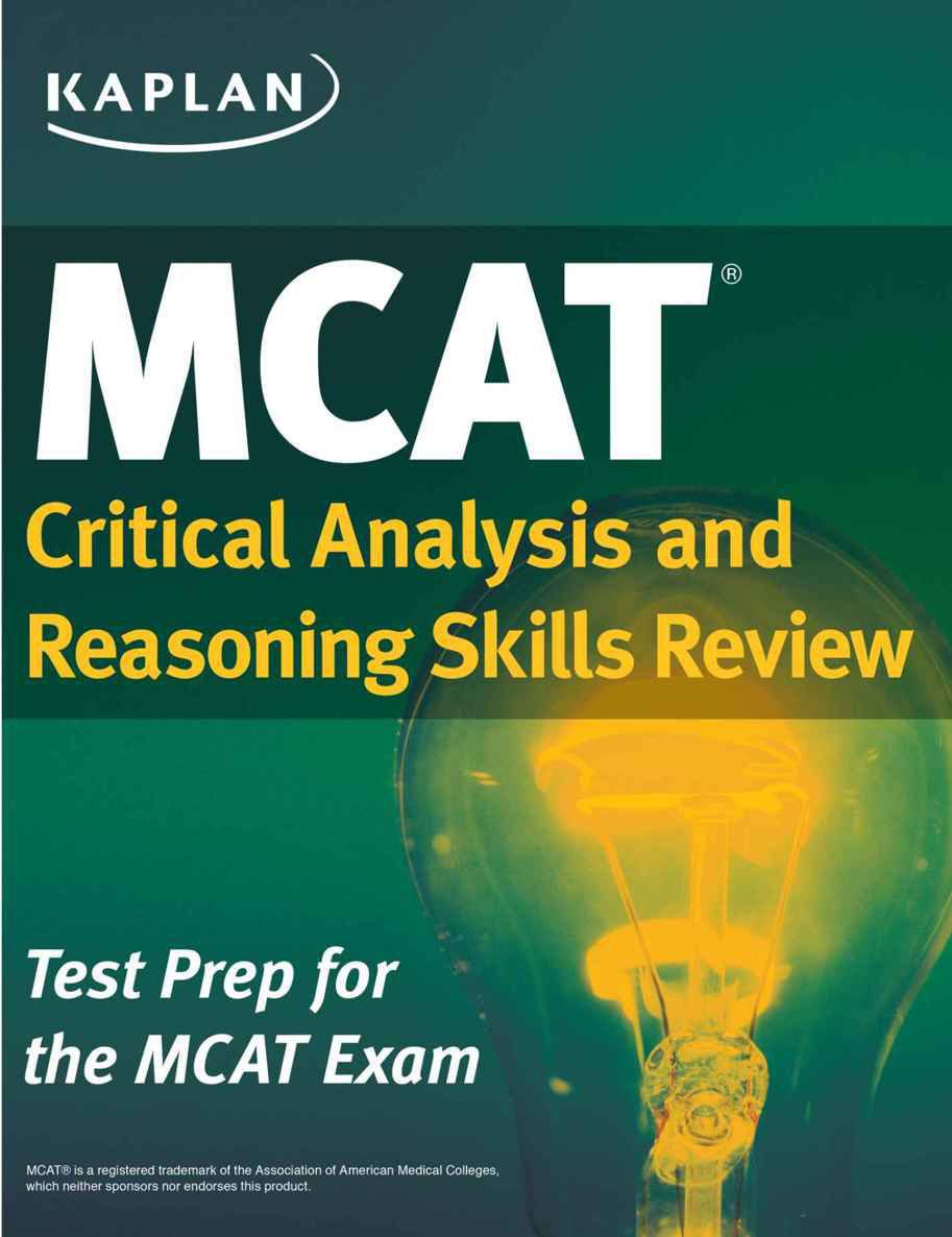 Kaplan MCAT 2015 Complete 7-Book Subject Review(e-Textbook)