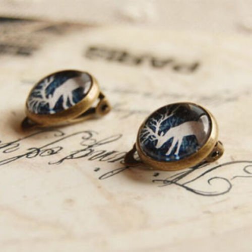 Charming Vintage Style Deer Earrings