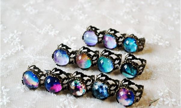 Stellar Gemstone Mood Ring