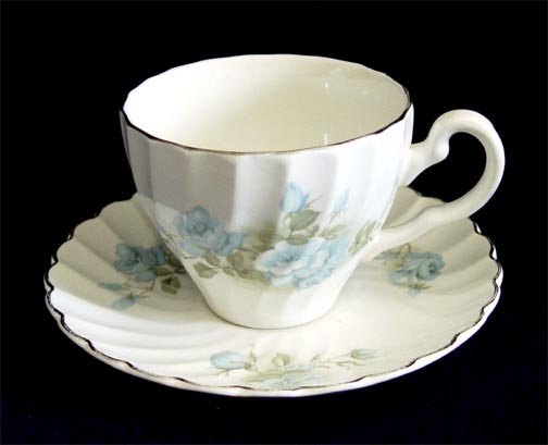 Johnson Brothers England Ironstone Regency Riviera Tea Cup Teacup & Saucer